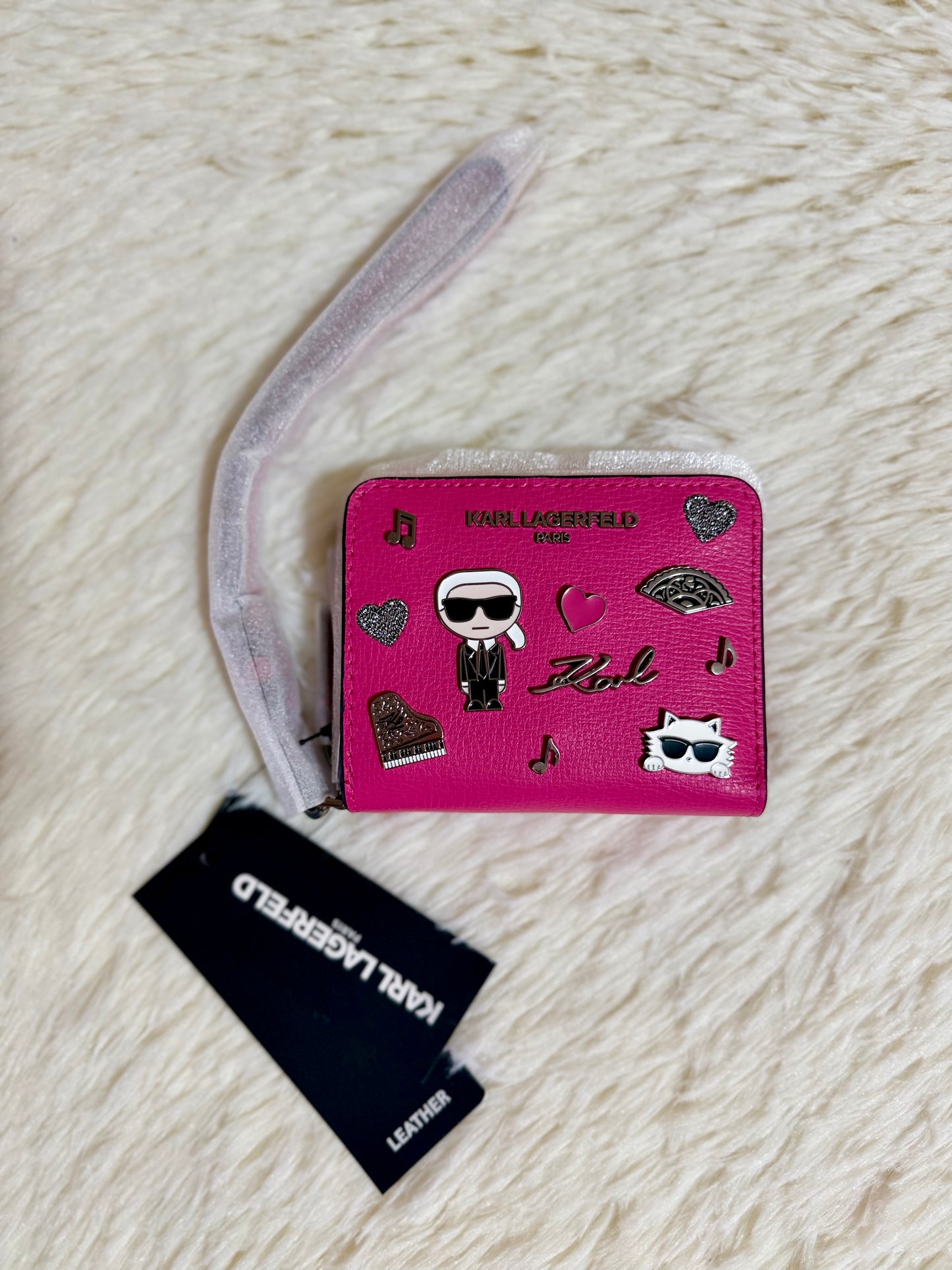Cartera Karl Lagerfeld Rosa Fucsia